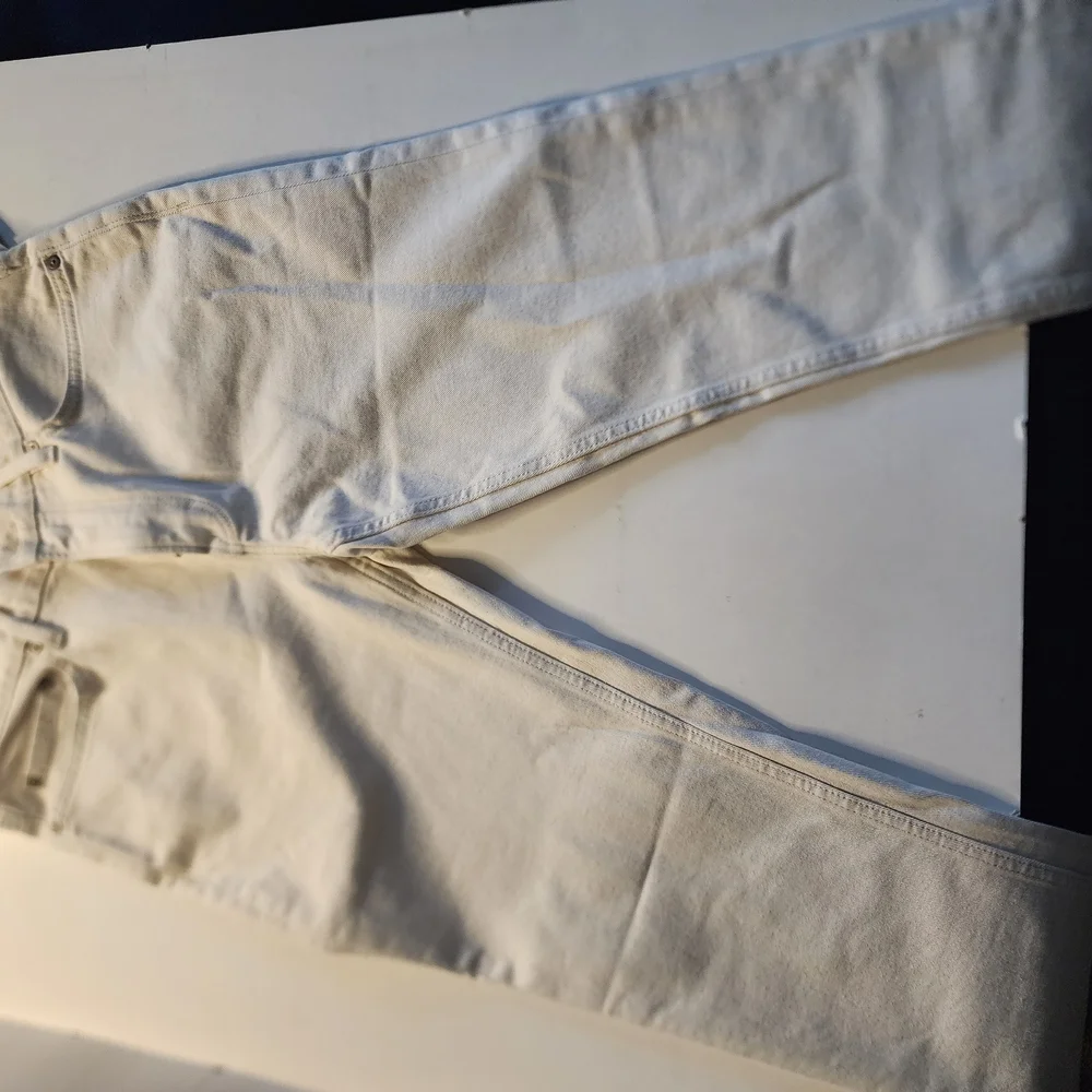 Men's Cream Jeans 32/34 - Picture 2 of 10